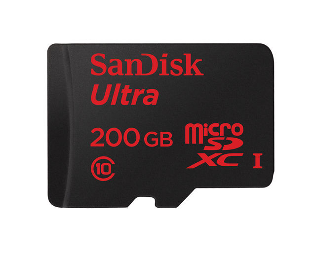 sandisk 200GB Ultra microSDXC