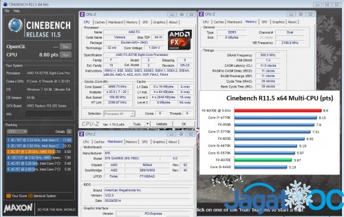 FX-8370E @ 5Ghz, dan perbandingan performanya ke prosesor lain