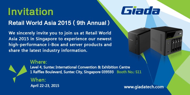 Giada Retail World Asia Invitation