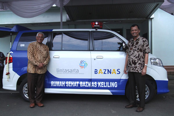 Direct Release: Lintasarta Serahkan Ambulans untuk Pelayanan Kesehatan Gratis 34 Penyerahan Ambulan dari Lintasarta ke Baznas