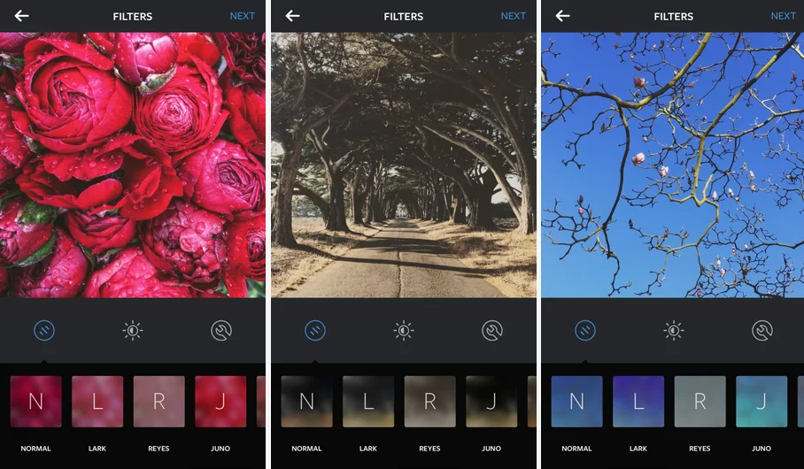 Three new filters added to Instagram
