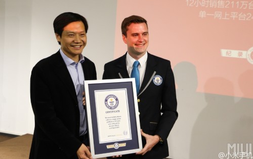 Xiaomi Masuk Ke Guiness Book of World Records 3 Xiaomi Guiness Book of World Records - Piagam