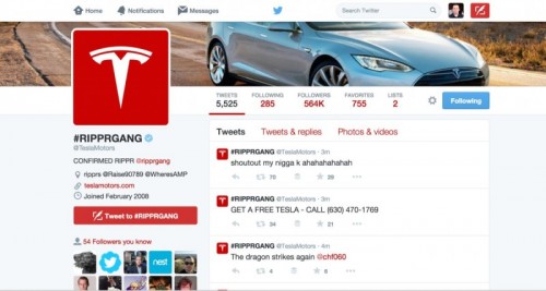Akun Twitter Tesla dan CEO-nya Dibajak 1 tesla-hacked
