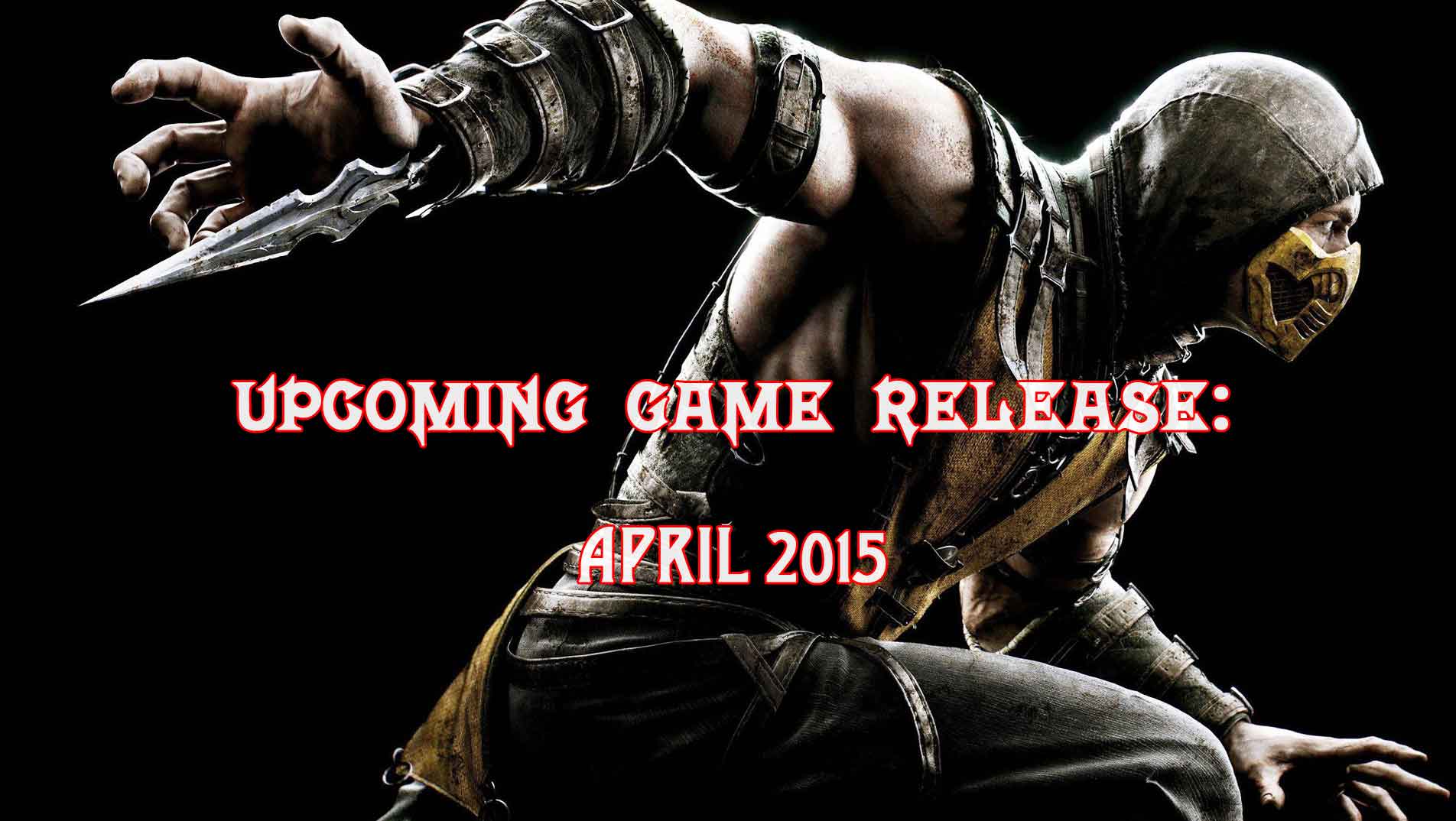 upcoming game release april