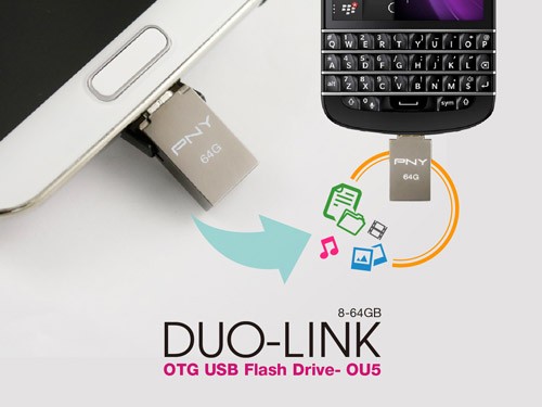 Direct Release: Flash Drive PNY Duo-Link OU5 OTG 2 OTG Card Reader???