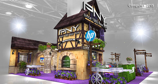 Direct Release: PNY Memukau Para Pengunjung Computex 2015 20 150528 PNY Computex booth J0210