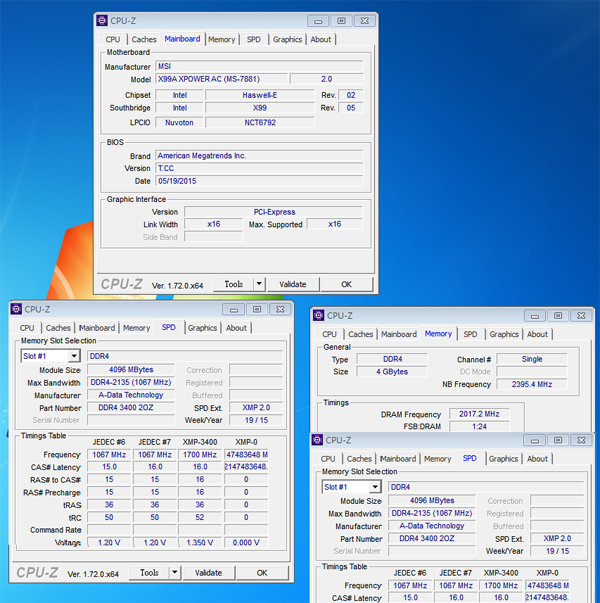 Direct Release: ADATA XPG Z2 DDR4 3400 Overclocking Memory Breaks New Record - 4034MHz! 50 ADATA XPG Z2 3400 4034Mhz