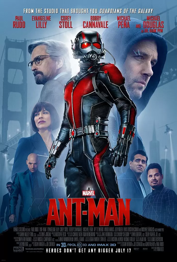 Ant Man full cast poster