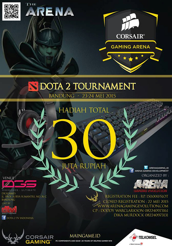 Direct Release: Corsair Gaming Arena Siap Panaskan Persaingan Tim DOTA 2 Indonesia 10 Corsair Gaming