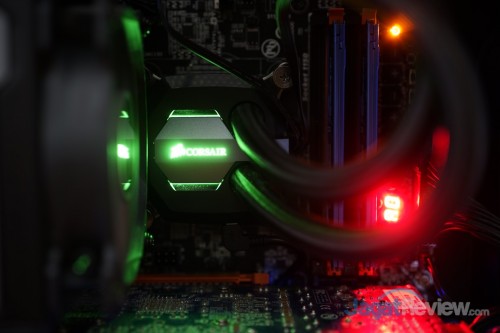 Corsair led green H80iGT 1