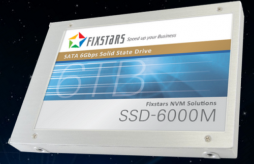SSD Pertama Berkapasitas 6TB Akan Hadir Pada Juli 2015 1 Fixstars-SSD-6000m-angled