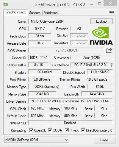 Review Acer Aspire E14 472G: Kinerja Tinggi dengan Daya Tahan Hidup Panjang 4 GPU NVIDIA