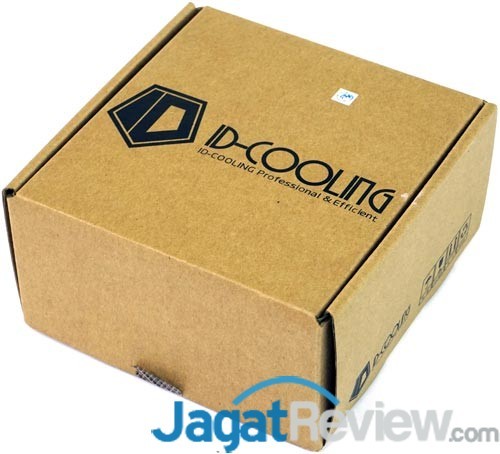 Paket penjualan ID-Cooling IS-50 dikemas dengan menggunakan kotak karton yang kokoh