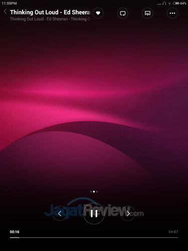 Review Xiaomi Mi Pad: Tablet Android Tegra K1 Kencang! 6 Xiaomi Mi Pad - Musik