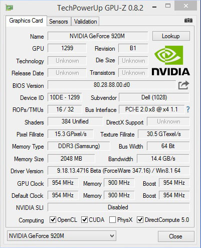 Review Dell Inspiron 14: Broadwell ULV + NVIDIA 4 gpu