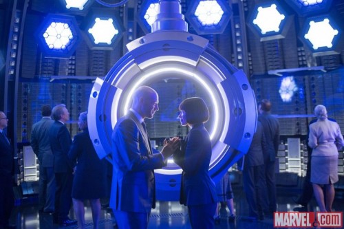 Ant-Man-Movie-Darren-Cross-Corey-Stoll-and-Hope-Van-Dyne-Evangeline-Lily