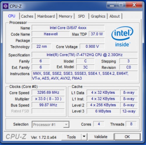 CPU Z