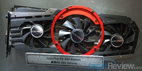 Computex 2015 Colorfire R9 285 Xstorm