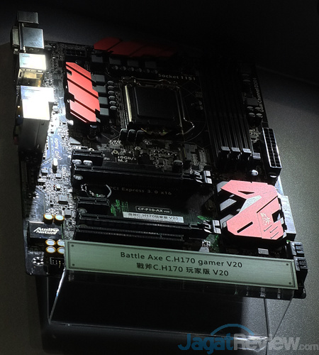 Computex 2015 Colorful Chaintech Battle Axe C.H170 gamer V20