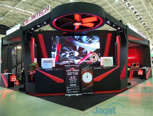 Computex 2015 Colorful Chaintech Booth