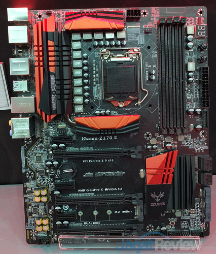 Computex 2015 Colorful Chaintech iGame-Z170-U