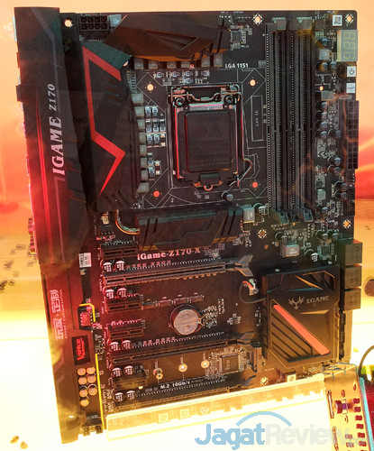 Computex 2015 Colorful Chaintech iGame-Z170-X (Black)