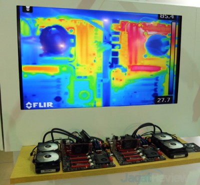 Computex 2015 Cryorig A Series Temperature Comparison