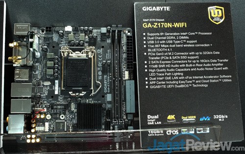 Computex 2015: Lini lengkap Motherboard Gigabyte Ultra Durable Untuk Intel Skylake 13 Computex 2015 Gigabyte Z170N WIFI