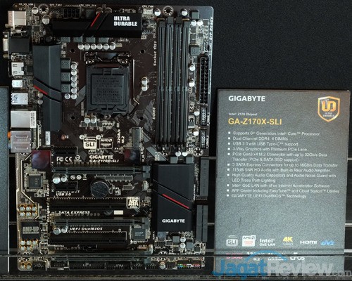 Computex 2015: Lini lengkap Motherboard Gigabyte Ultra Durable Untuk Intel Skylake 10 Computex 2015 Gigabyte Z170X SLI