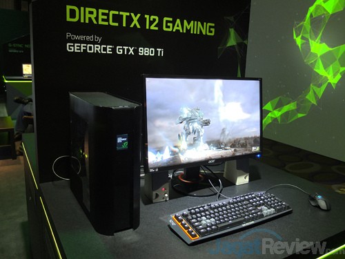 Computex 2015 NVIDIA DX12 Demo - MECH Ti