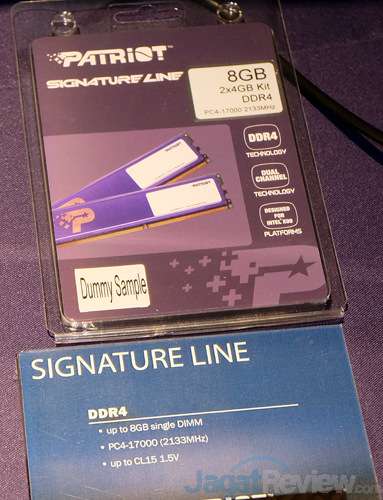 Computex 2015 Patriot Signature Line DDR4