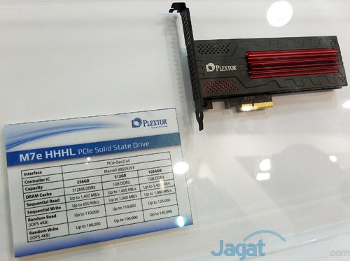 Computex 2015 Booth Raid: Plextor 2 Computex 2015 Plextor M7e HHHL