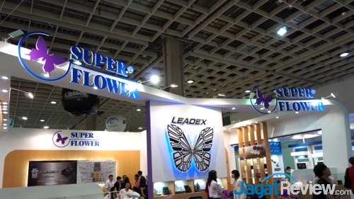 Computex 2015 Super Flower Booth