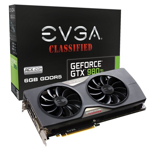 EVGA GTX 980 Ti Classified ACX 2.0+ 1152 1241 7010