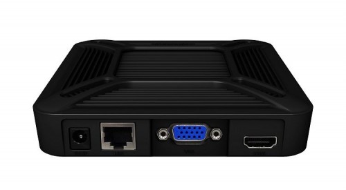 HDMI and VGA video output