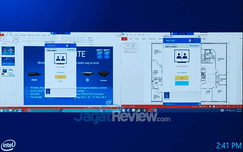 Intel Keynote Computex 2015 - Intel Unite Demo