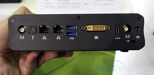 Manli  T6 Gaming PC backpanel