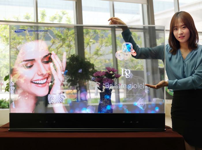 Samsung Perkenalkan Display OLED Berkemampuan Mirror dan Transparan 20 OLED Displays