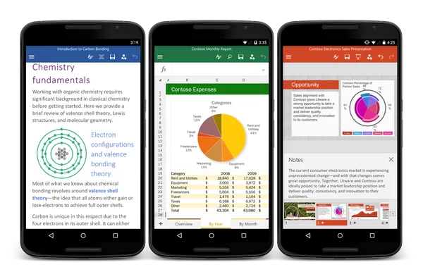 Office for Android phone is here w 600