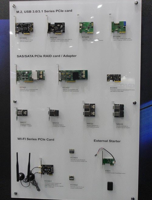 Silverstone Card USB3.1 SATA RAID, Wifi