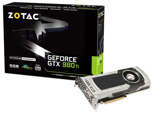 ZOTAC GTX 980 Ti 1000 1076 7010