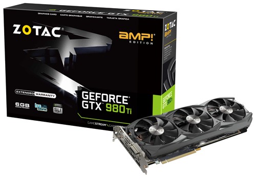 ZOTAC GTX 980 Ti AMP! 1051 1140 7010