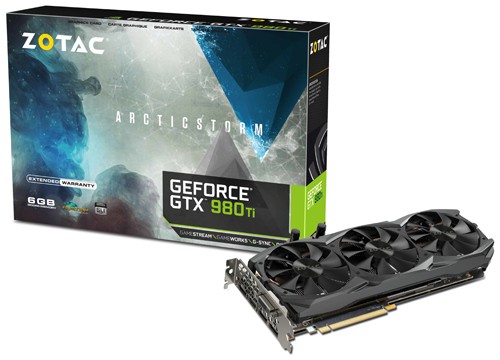 ZOTAC GTX 980 Ti ArcticStorm 1025 1114 7010