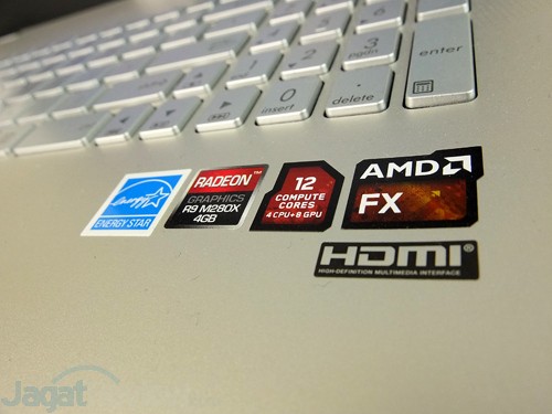 ASUS N551ZU AMD Logo