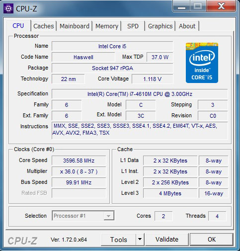CPU