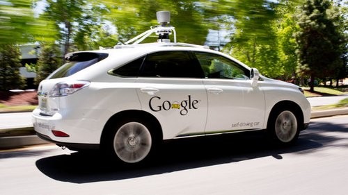 Google Self Driving Car - Lexus