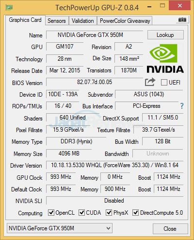 NVIDIA Battery Boost GPU Z