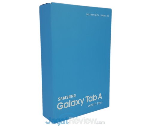 Box dari Galaxy Tab A