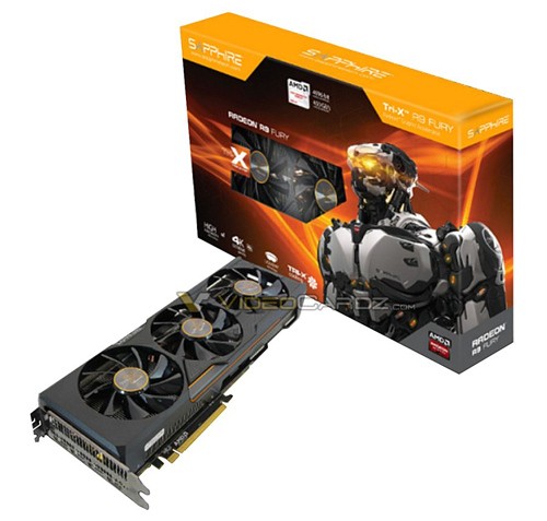 Spesifikasi Final VGA AMD Radeon R9 Fury Tersingkap? 1 Sapphire Tri-X Radeon R9 Fury