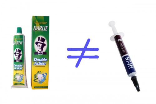 Pasta Gigi untuk Pengganti Thermal Paste: Berbahaya! 1 Tooth-Paste-not-Thermal-Paste